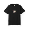 USA Flag Graphic T-Shirt — Retro Patriotic Tee for 4th of July